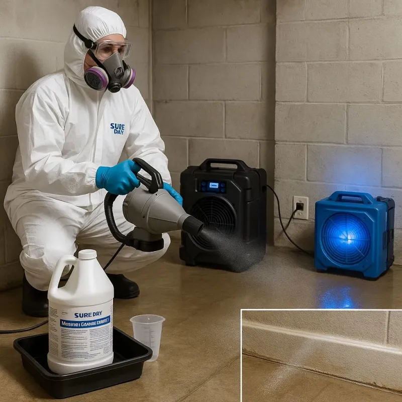 Sanitization and Odor Removal process in Pelham, GA