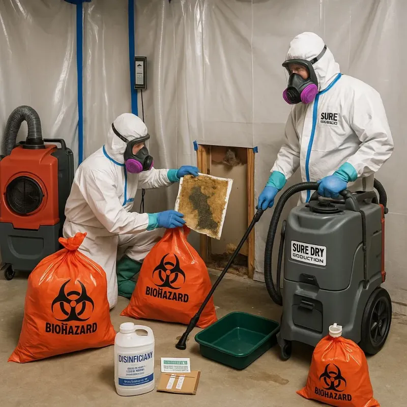 Contaminated Water Handling Protocols process in Pelham, GA