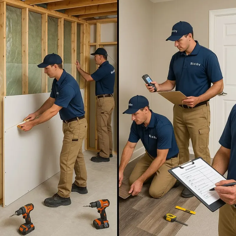 Repairs and Reconstruction process in Pelham, GA