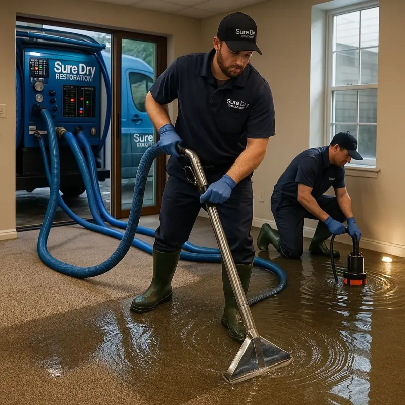 Water Extraction and Removal process in Pelham, GA